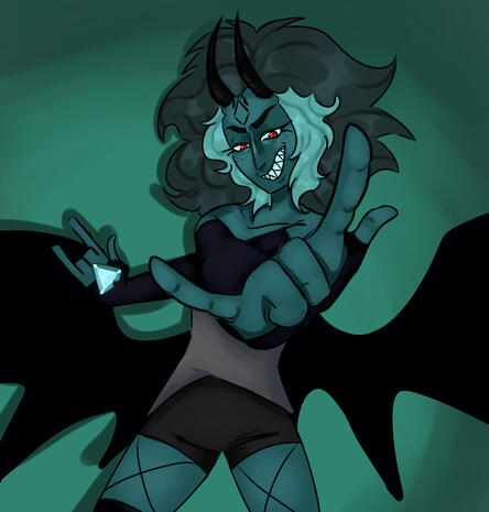 oc belongs to Kruxifikz